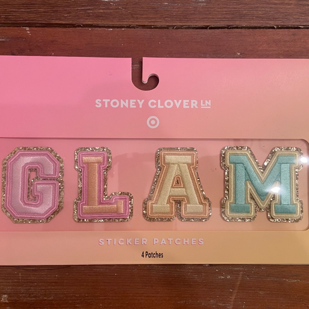 Stoney Clover for Target GLAM patch stickers